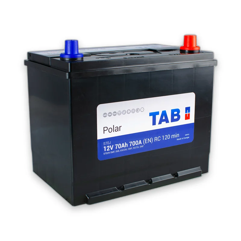 Аккумулятор TAB 6СТ-70 (0) 700А Polar ASIA