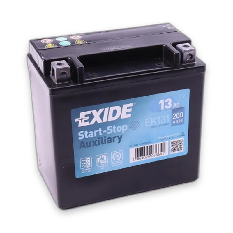 Акумулятор EXIDE 6СТ-13 (1) 200A Start-Stop AGM